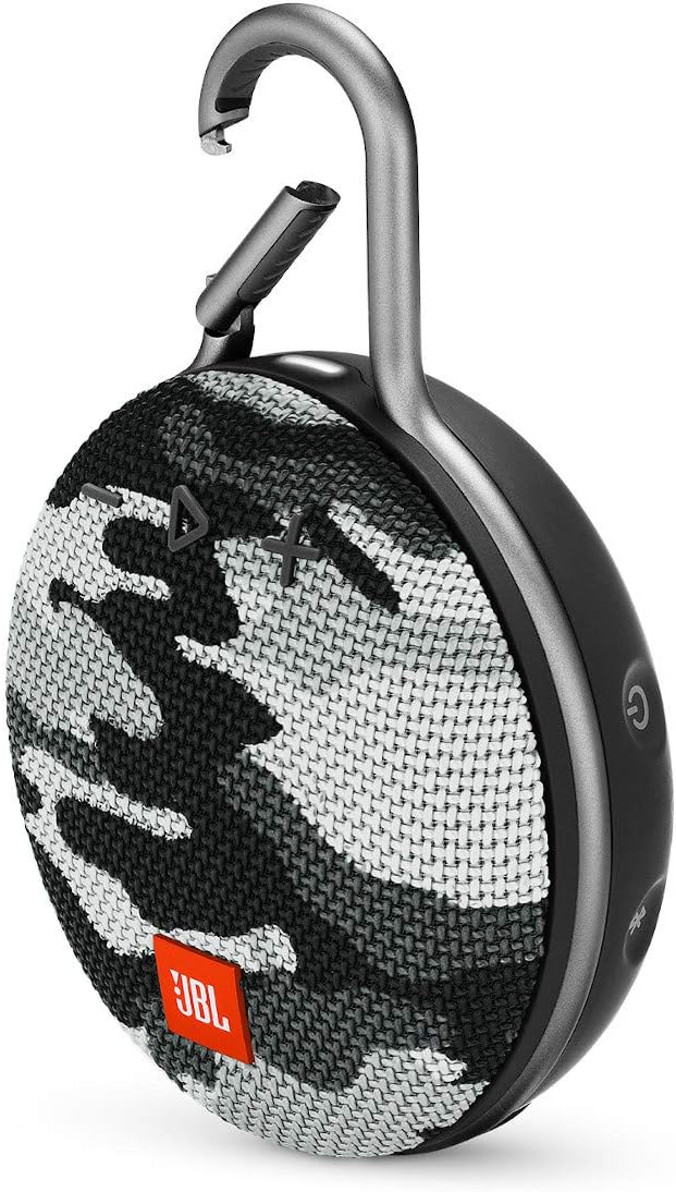 JBL Clip 3 Waterproof Bluetooth Speaker with 10 Hours Playtime