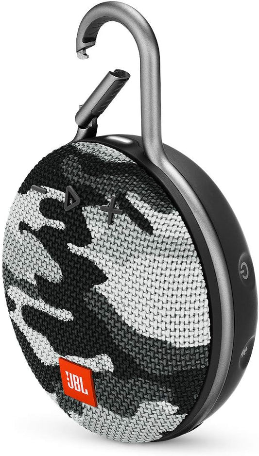 JBL Clip 3 Waterproof Bluetooth Speaker with 10 Hours Playtime