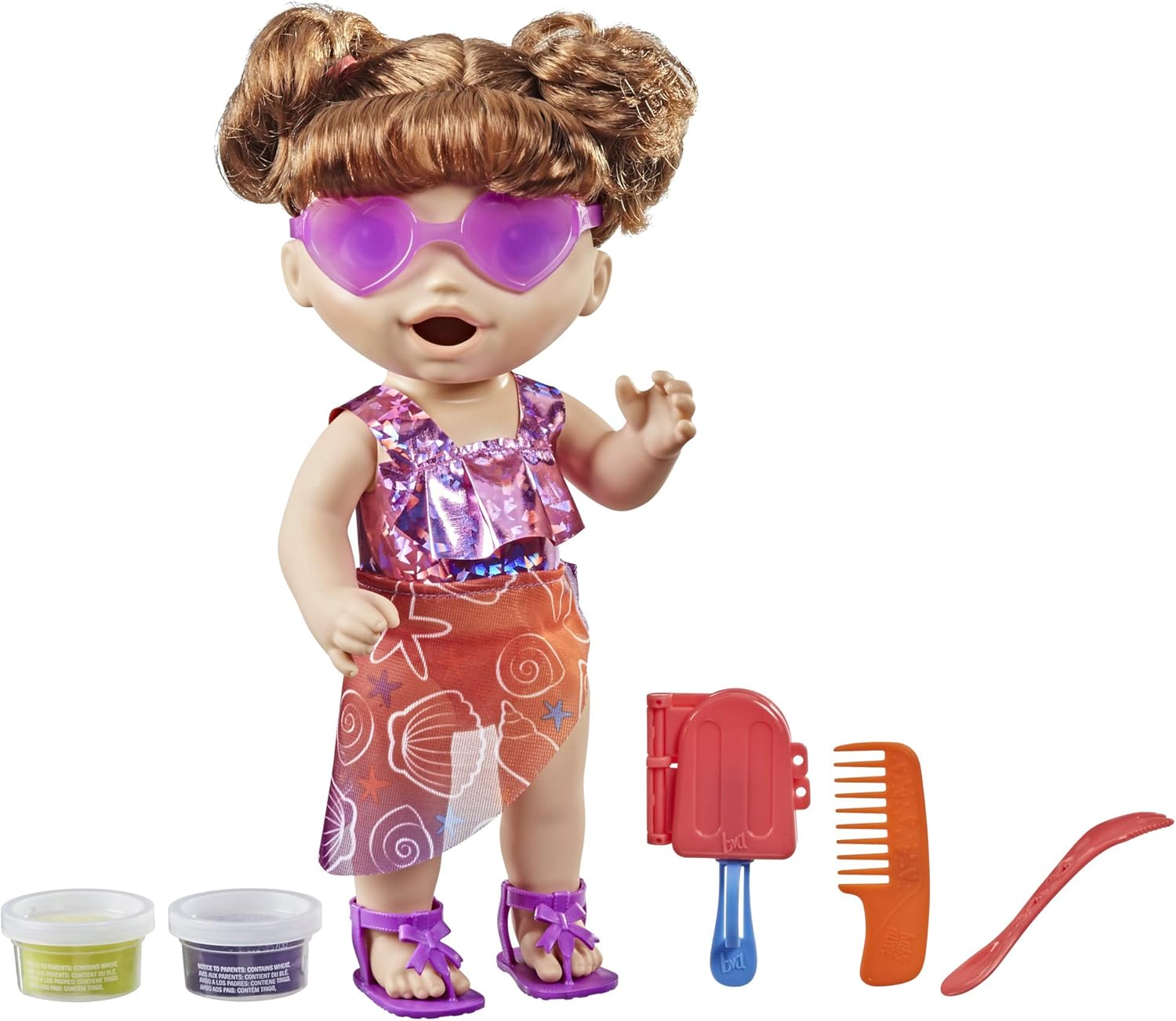 Baby Alive Sunshine Snacks Doll: Eats, Poops & Waterplay Fun!