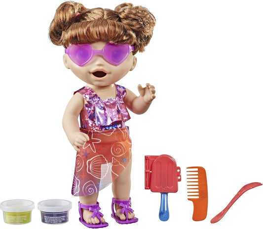 Baby Alive Sunshine Snacks Doll: Eats, Poops & Waterplay Fun!