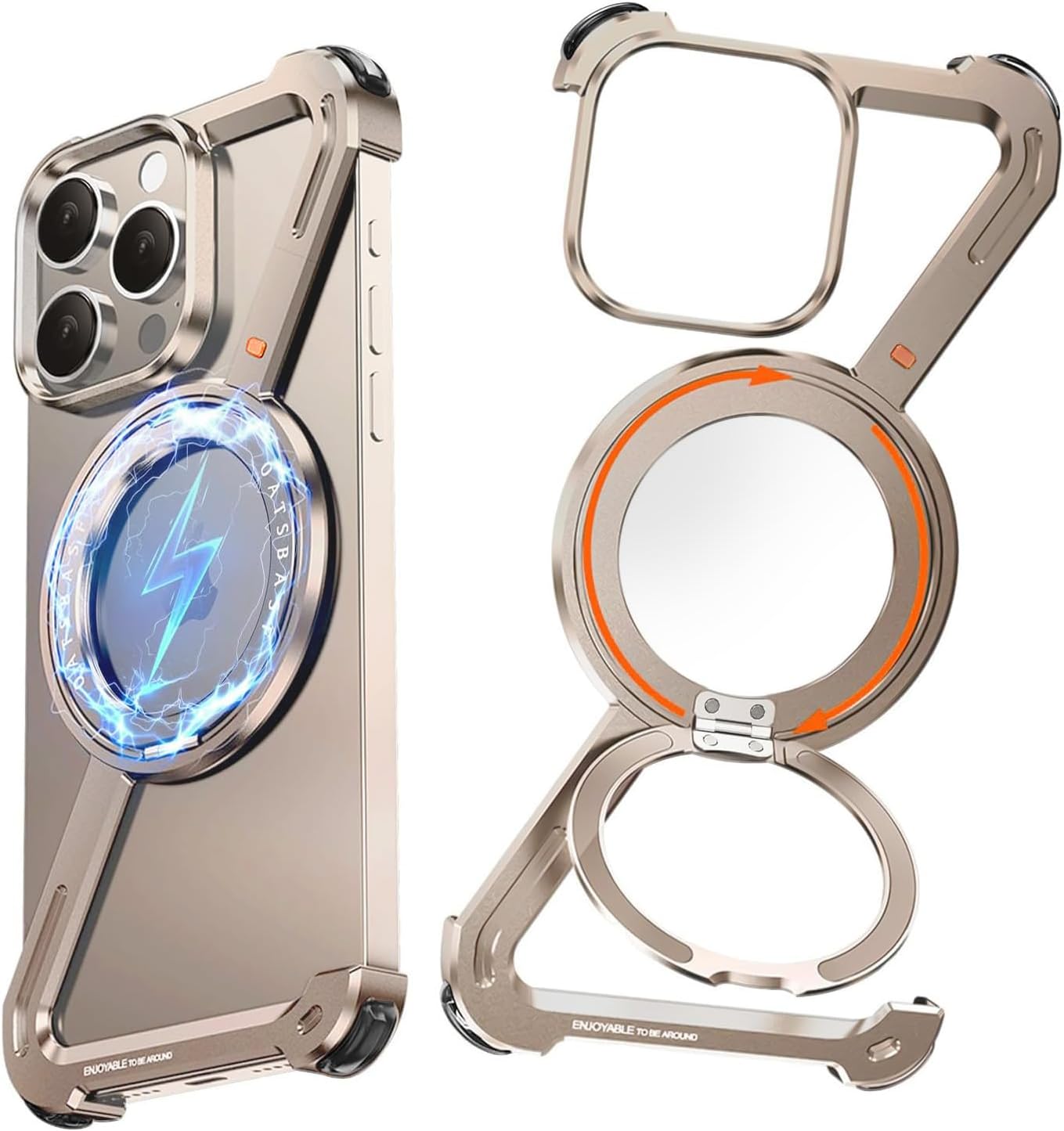 Z Case Desert Titanium for iPhone 16 Pro Max - Slim Shockproof