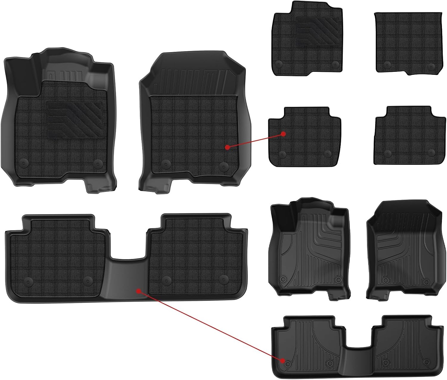 Custom Fit TPE Floor Mats for Honda HR-V 2023-2026 Protection