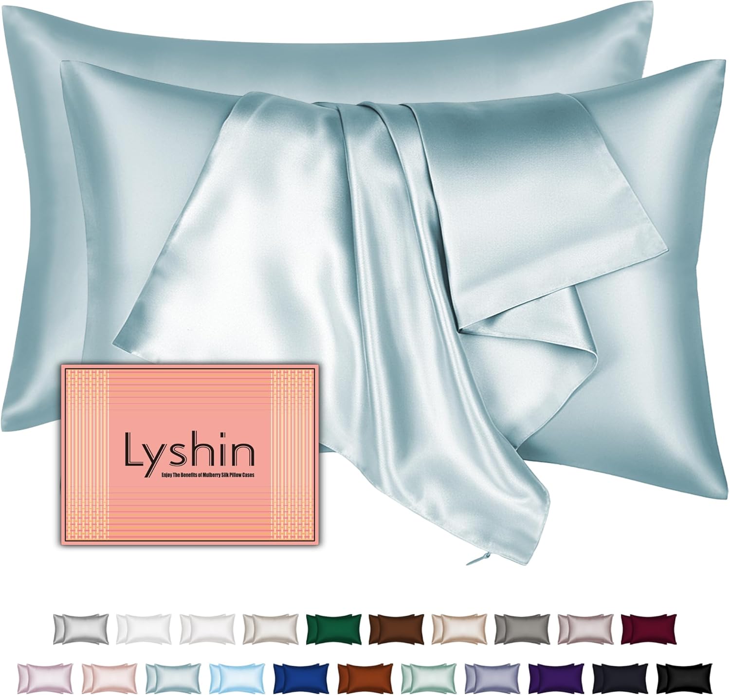 Mulberry Silk Pillow Cases for King Size Sleep Comfort