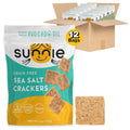 Gluten Free Crackers Sea Salt - Healthy Grain Free Snack (Pack)