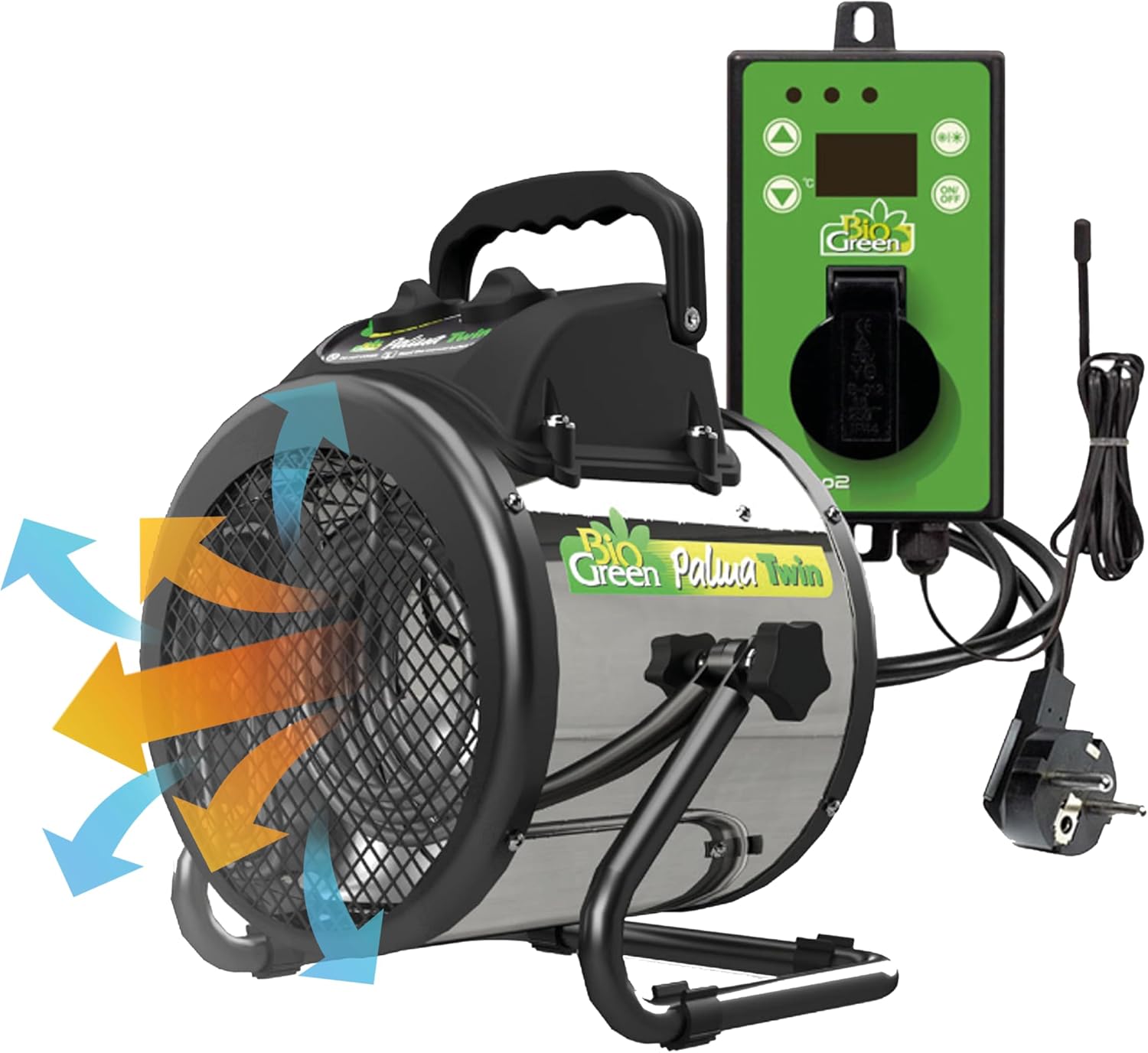 Bio Green PAL 2.0 Greenhouse Heater with Digital Thermostat - Efficient Heating!