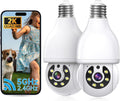 2K Light Bulb Security Camera 5G & 2.4G WiFi - 360 Bulb Camera