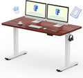FLEXISPOT EN1 One-Piece Standing Desk, 55 x 28 in - Smooth Electric