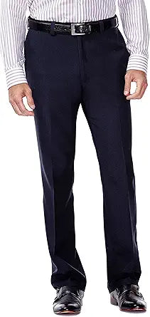 Haggar Men's ECLO Repreve Stria Flat Front Dress Pant Review