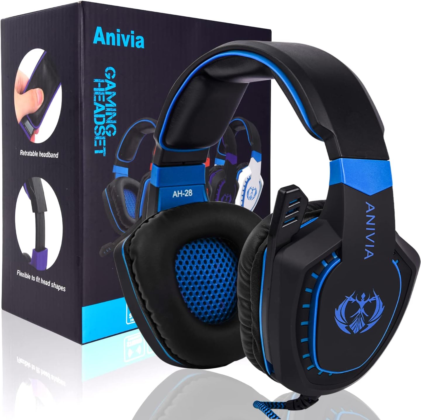 Anivia Gaming Headset: Enhanced Sound & Noise Isolation