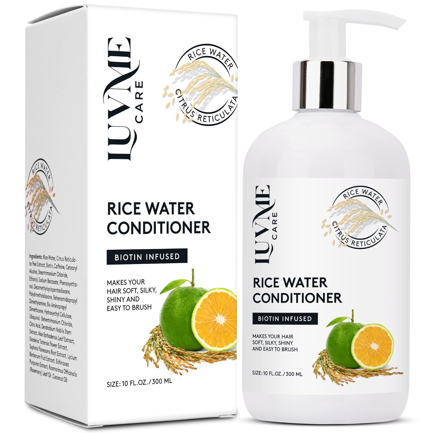 Strength & Shine: Luv Me Care Rice Water Conditioner