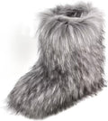 Fashion Fur Boots for Women - Comfy Plush Warm Snow Booties