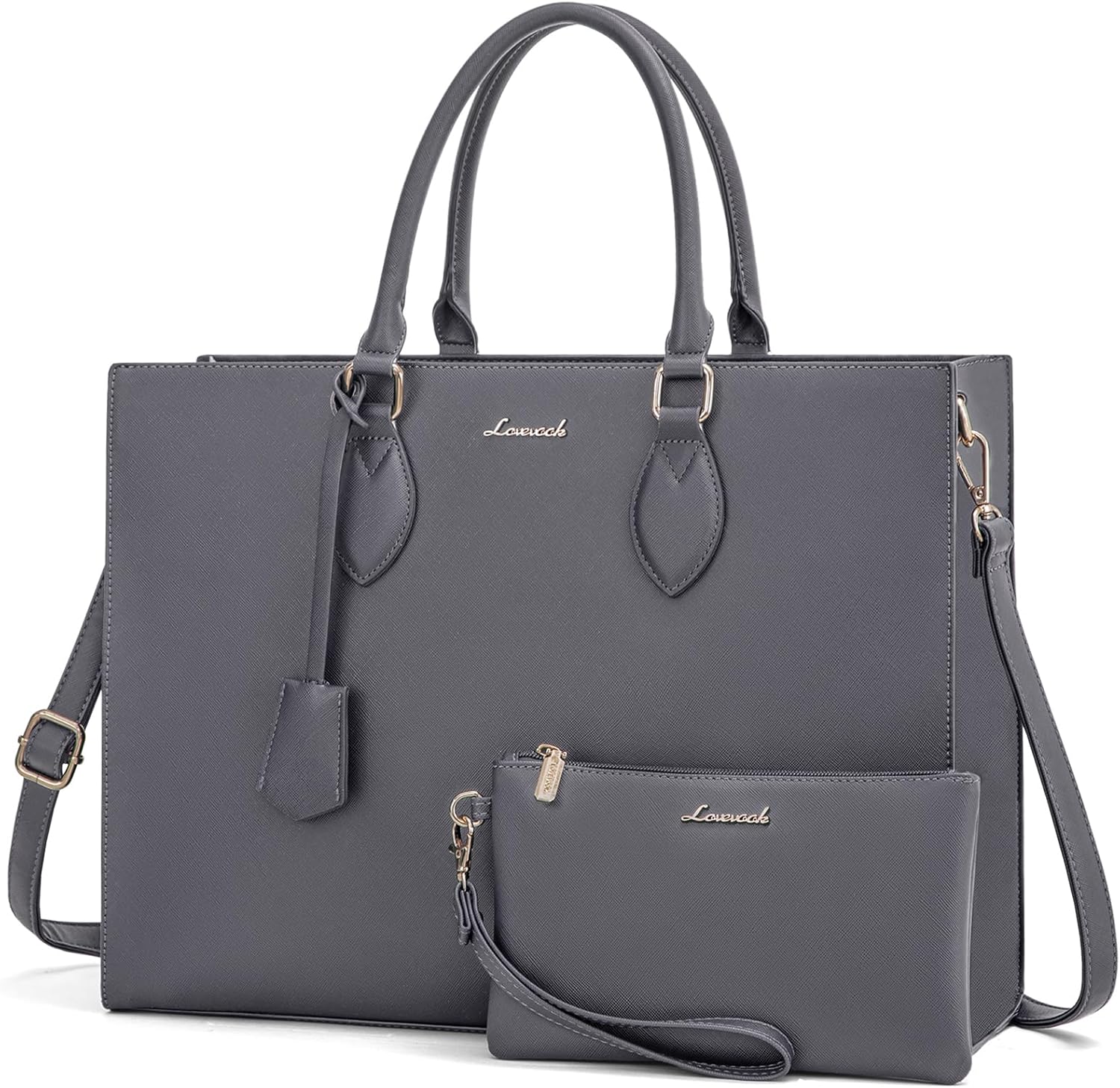 LOVEVOOK Women's 15.6 Inch Laptop Tote Briefcase for Work