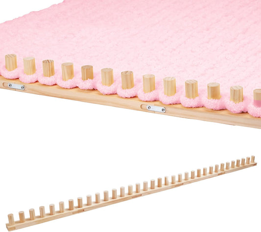 PIRXXIY 65Inch Chunky Yarn Loom for DIY Craft Enthusiasts