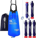 Membrane Solutions Gravity Water Filter Pro 6L with Extra WS02 Straw