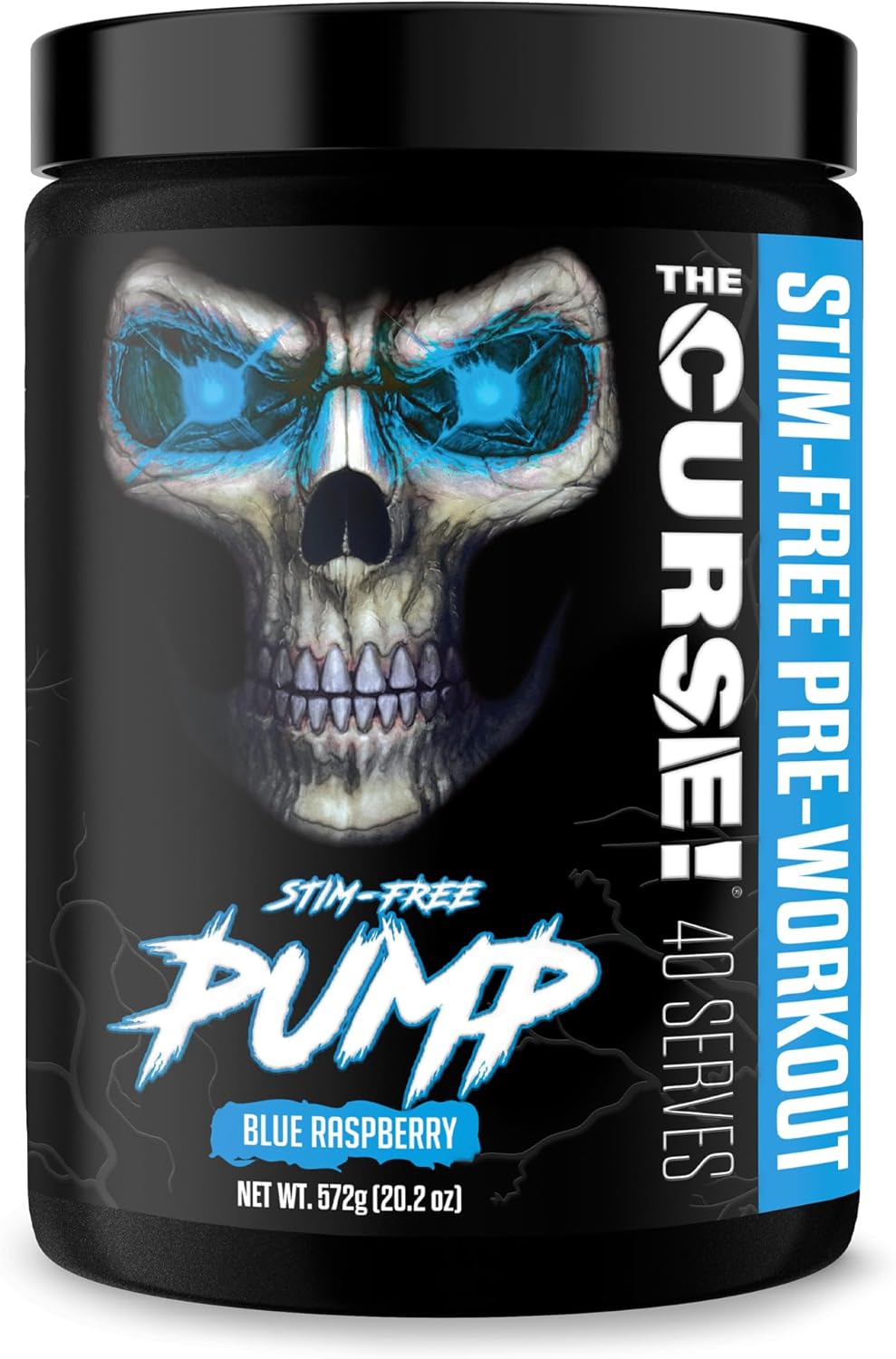 JNX SPORTS The Curse! Pump Stim-Free Pre-Workout for Intense Gains