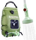 RISEPRO 5 Gal Solar Camping Shower-Heats Water to 45C!