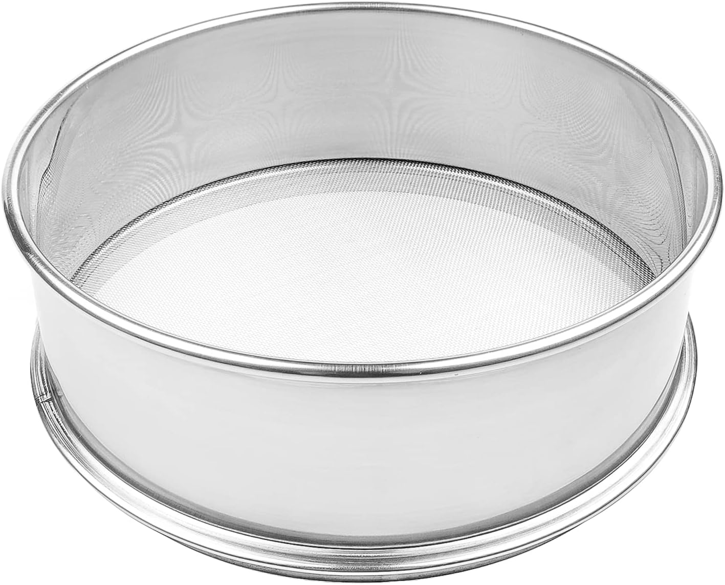 Stainless Steel Flour Sifter for Baking - 16.5in Diameter Sieve