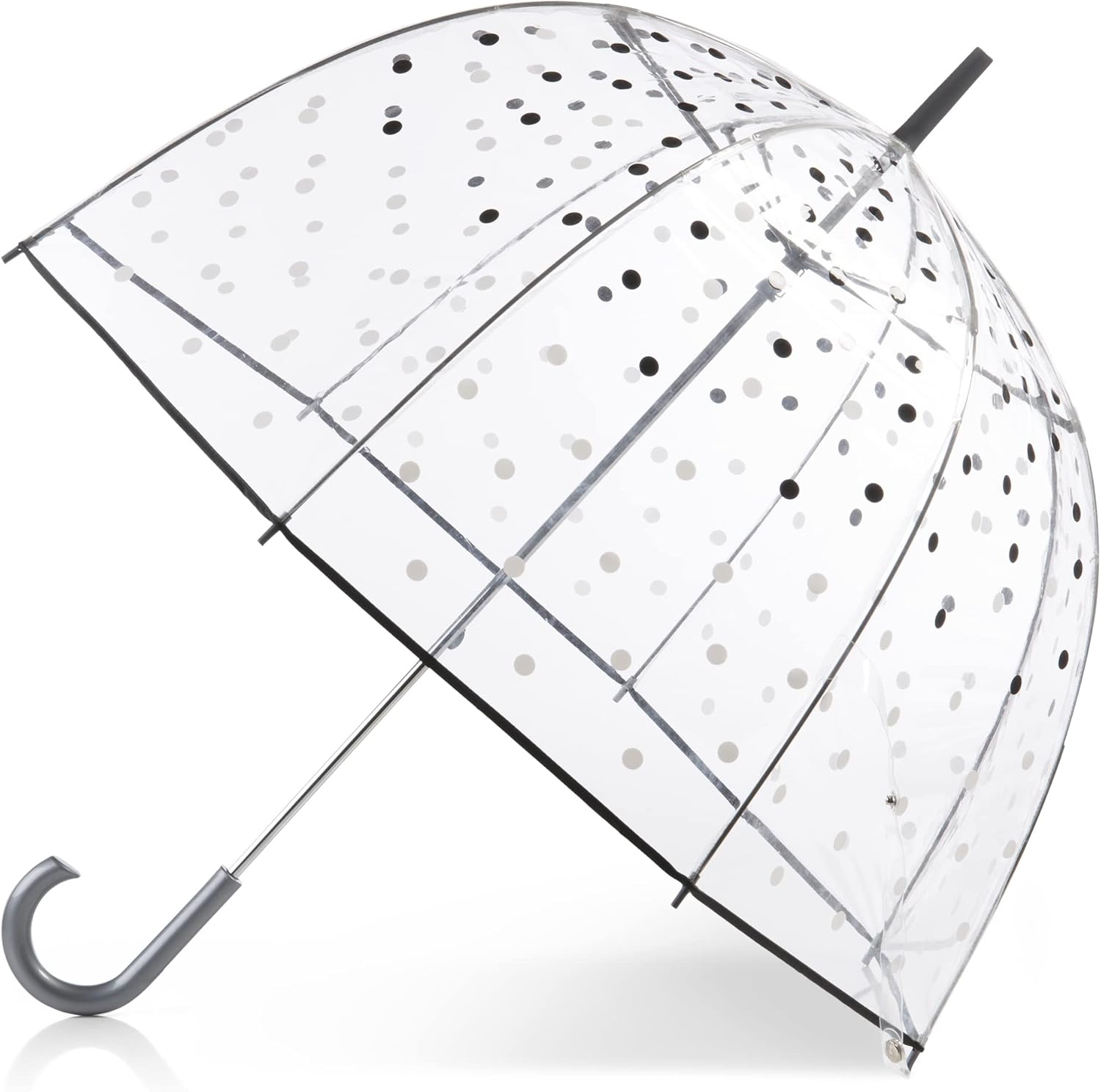 totes Clear Bubble Umbrella for Stylish Wind and Rain Protection