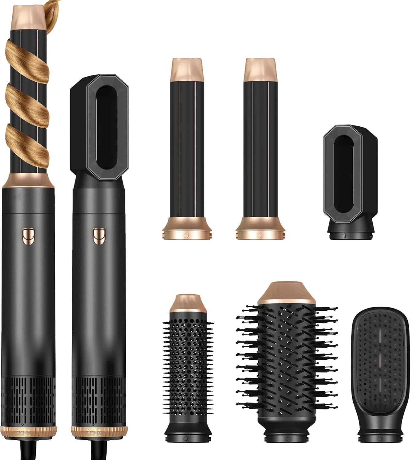 Yitrust 6-in-1 Ionic Hot Air Brush Styler