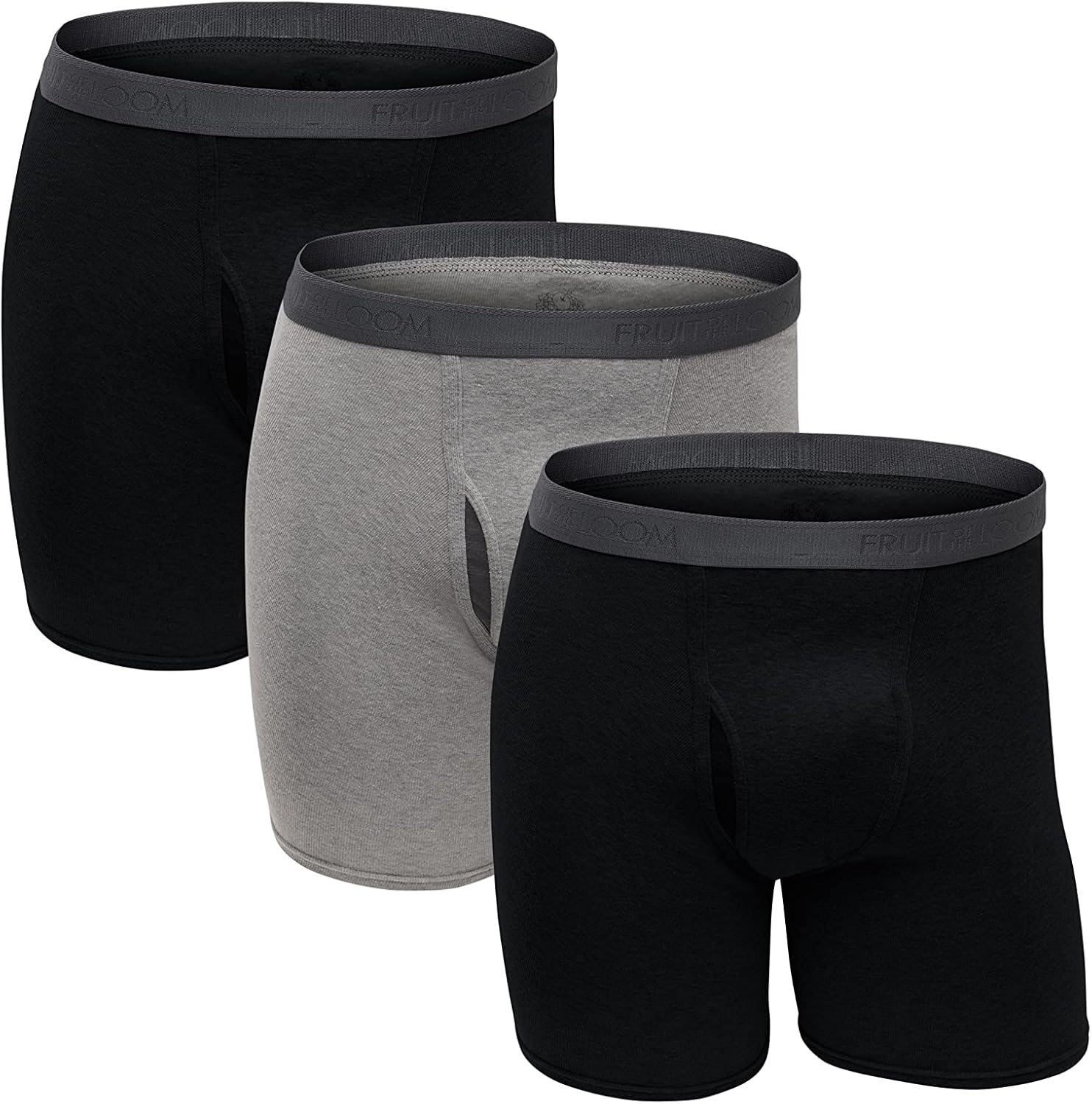 Fruit of the Loom Men's Premium Tag-Free Cotton Underwear