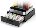 Storage Drawer for Bartesian Pods Countertop Organizer - Holds 40 Pods