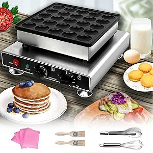Mini Dutch Pancakes Maker Machine for Delicious Treats at Home