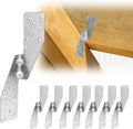 70 Pack 16-Gauge Hurricane Straps Brackets for Rafters Shed Roof