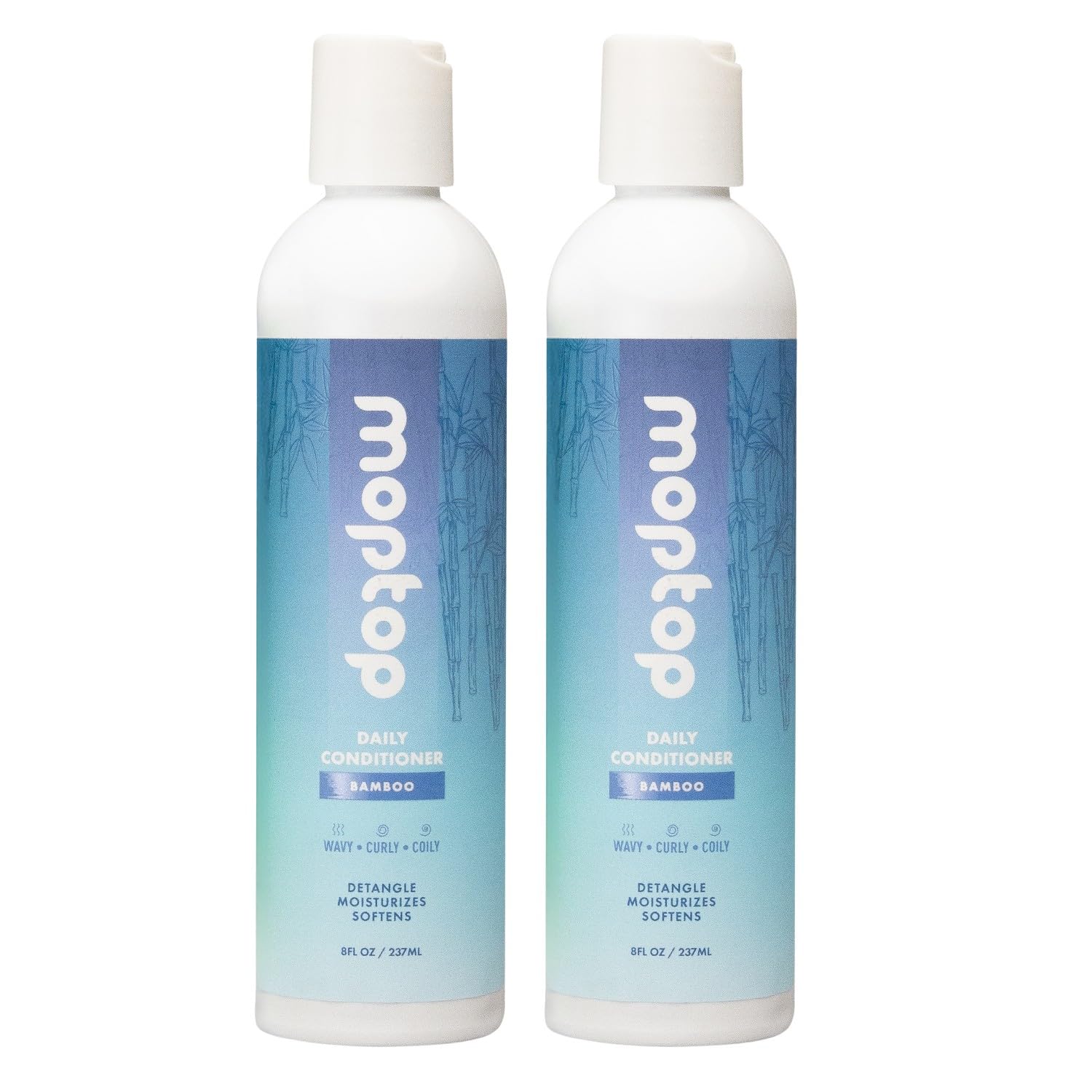 MopTop Daily Curly Hair Conditioner for Frizz-Free Locks