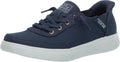 Hands Free Slip-In Womens Canvas Sneaker - Memory Foam Comfort