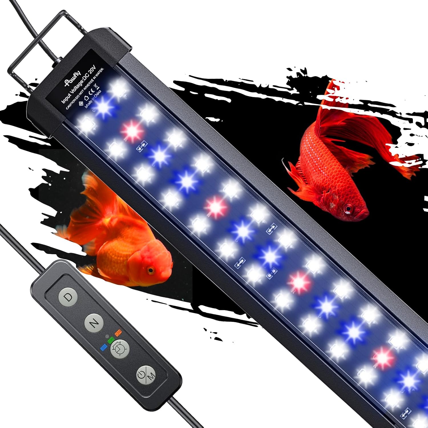 Pawfly 21W Aquarium LED Light for 30 to 36 Inch Tanks