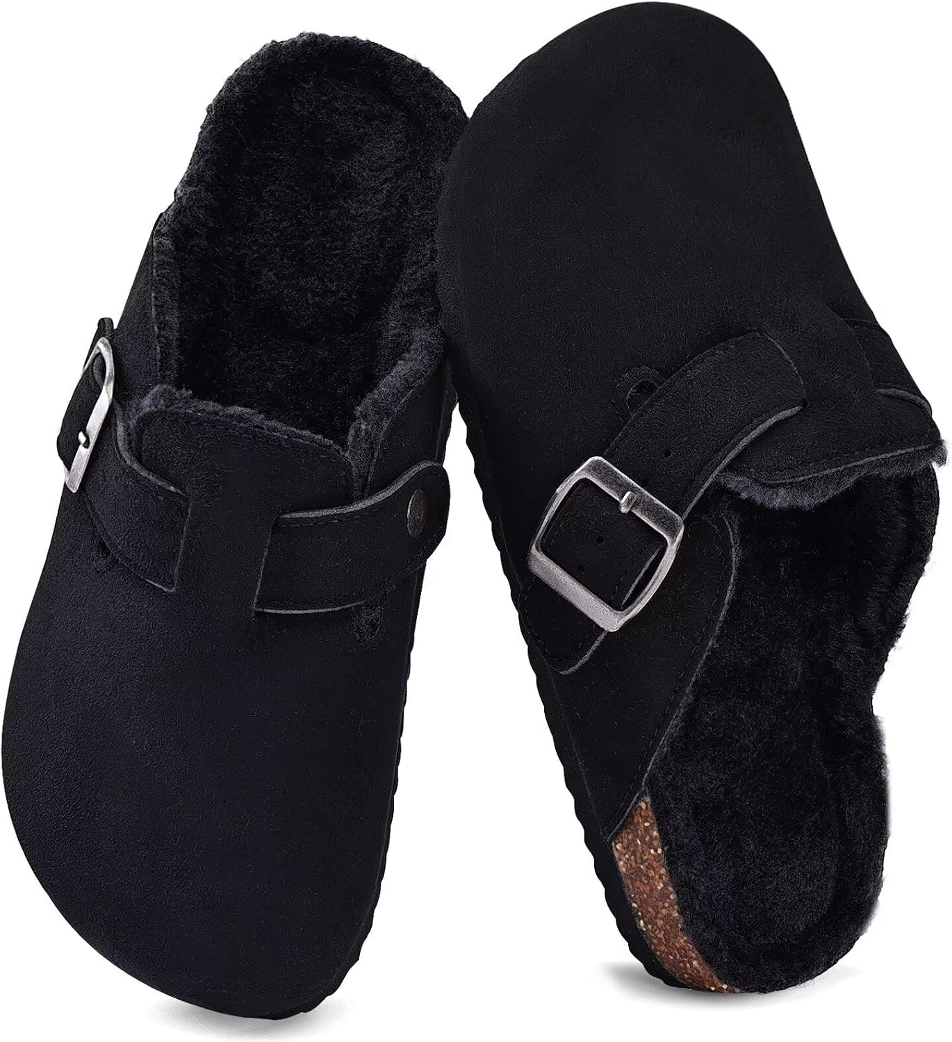 Torotto Kids Suede Clogs with Arch Support for Comfort & Style