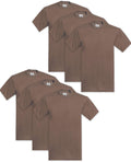 Men's Pro Club Cotton Crew Neck T-Shirt Set of Six for Everyday Use