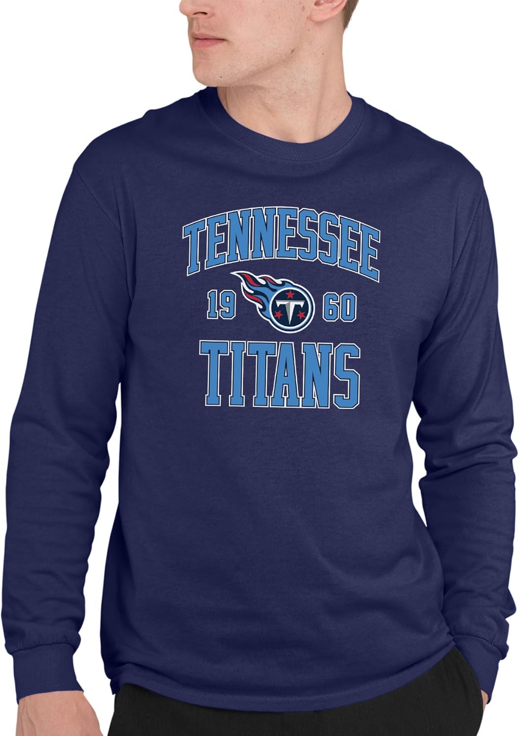 Tennessee Titans Long Sleeve Fan Tee for Men & Women - Soft Cotton