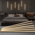 HAMRVL Black LED Recessed Lighting Kit for Wood Slat Panels