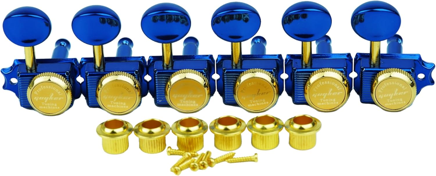 Guyker 6 Inline Vintage Guitar Lock String Tuners for ST TL
