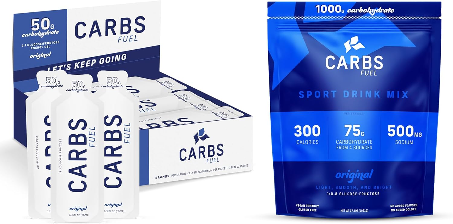 Energy Gel and Sport Drink Mix for Effective Athlete Fueling