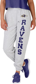 Women's Gray Team Logo Sweatpants - Official FOCO Fan Gear