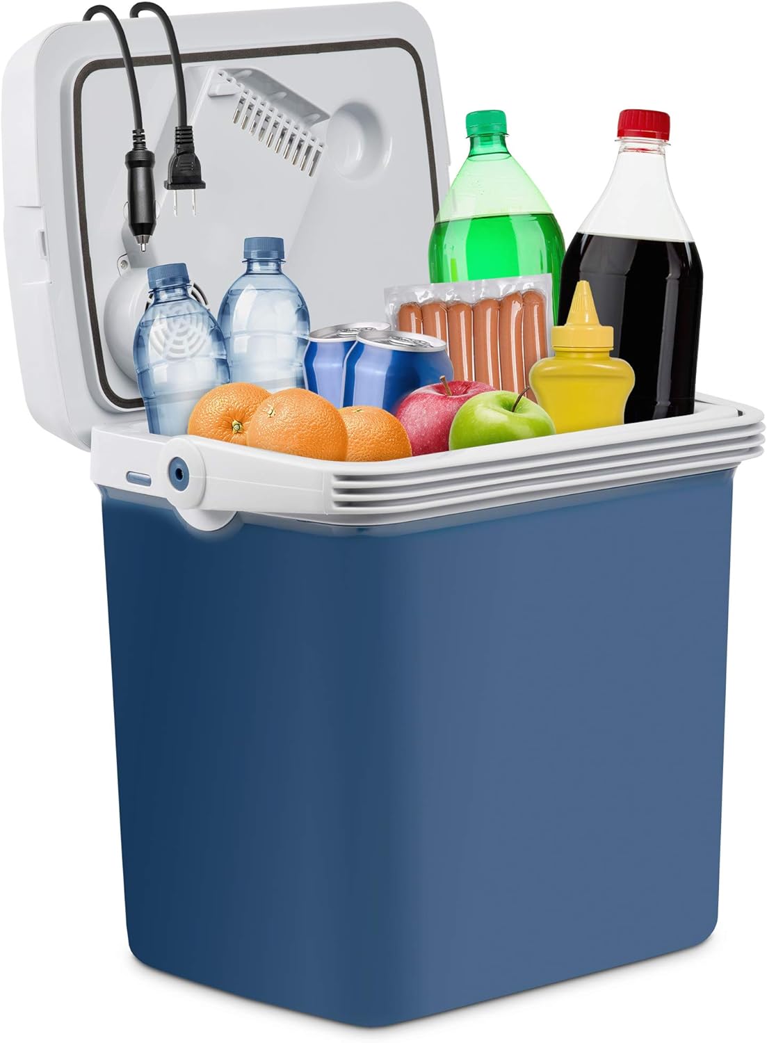 Ivation 27 Quart Electric Cooler: Portable Fridge for Vehicles & Trucks!