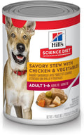 Hill's Science Diet Adult 1-6 Chicken & Vegetables Stew - Balanced Wet
