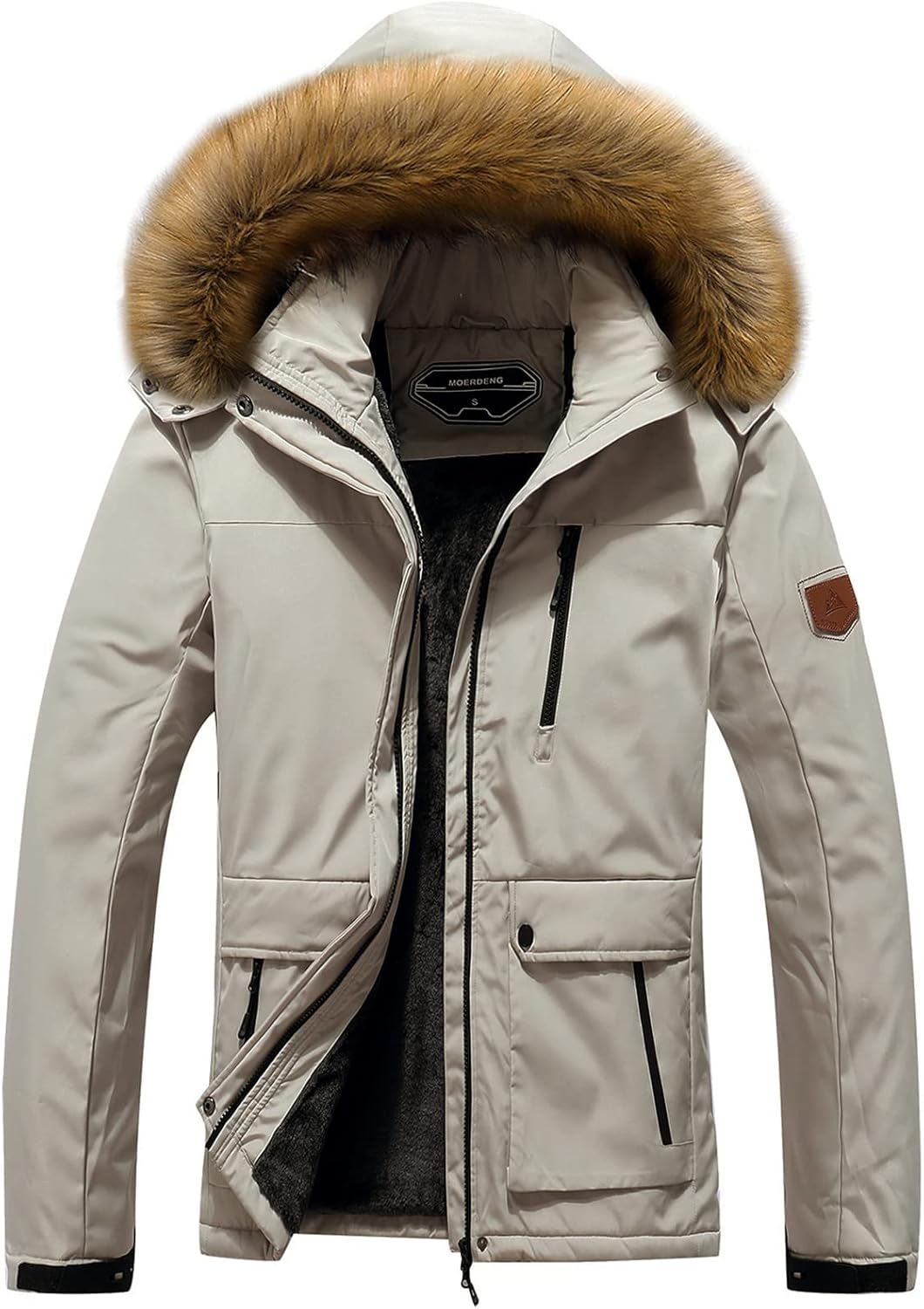 MOERDENG Women's Waterproof Ski Jacket - Mountain-Ready Warmth