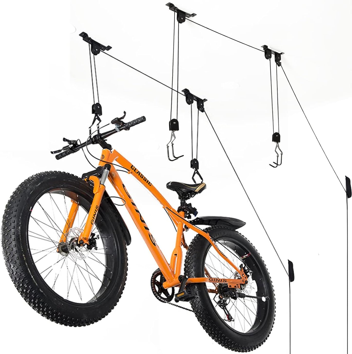 Wallmaster Ceiling Bike Mount Hanger for Easy Bike Storage