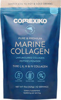 Marine Collagen Powder Supplement Unflavored - Double Hydrolyzed