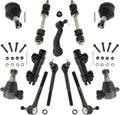 Front Steering & Suspension Kit Ball Joint Idler Pitman Arm - Complete
