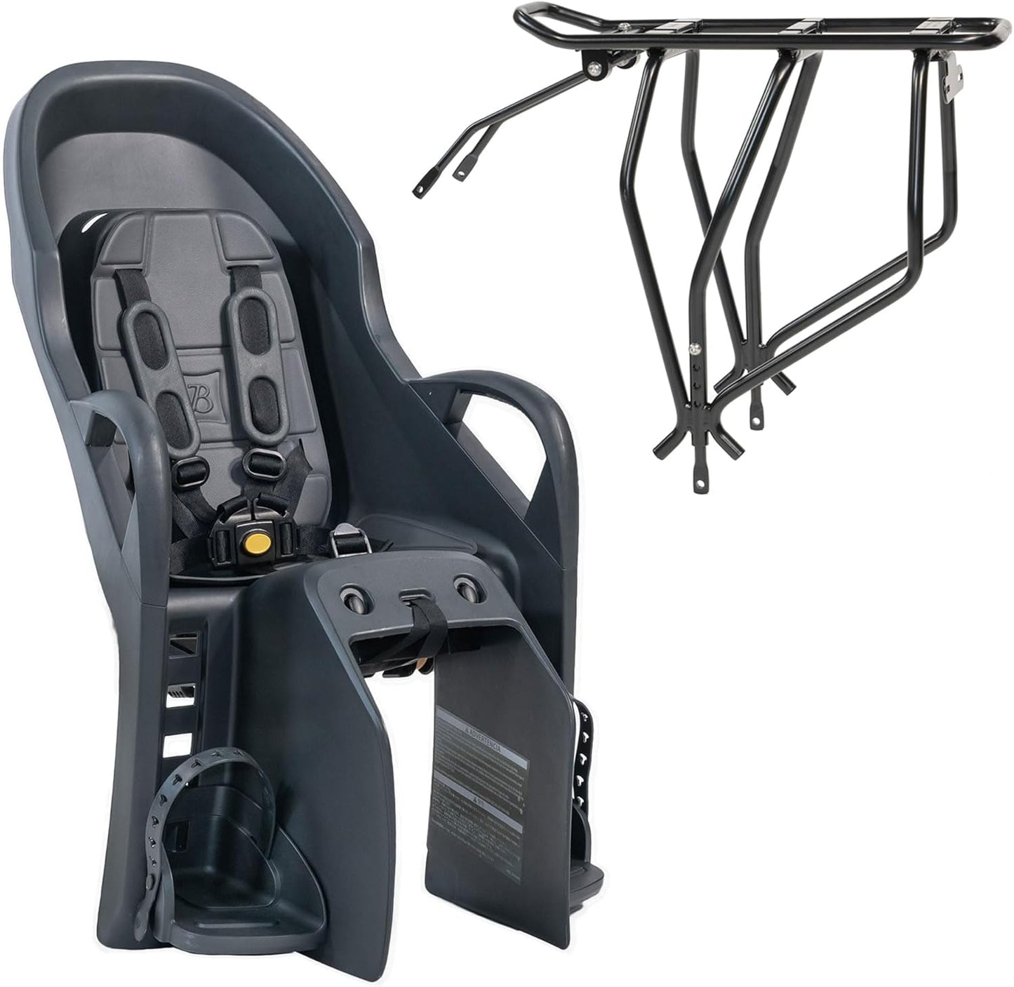 Dash RM Rack Mount Child Bike Seat for Comfortable Rides