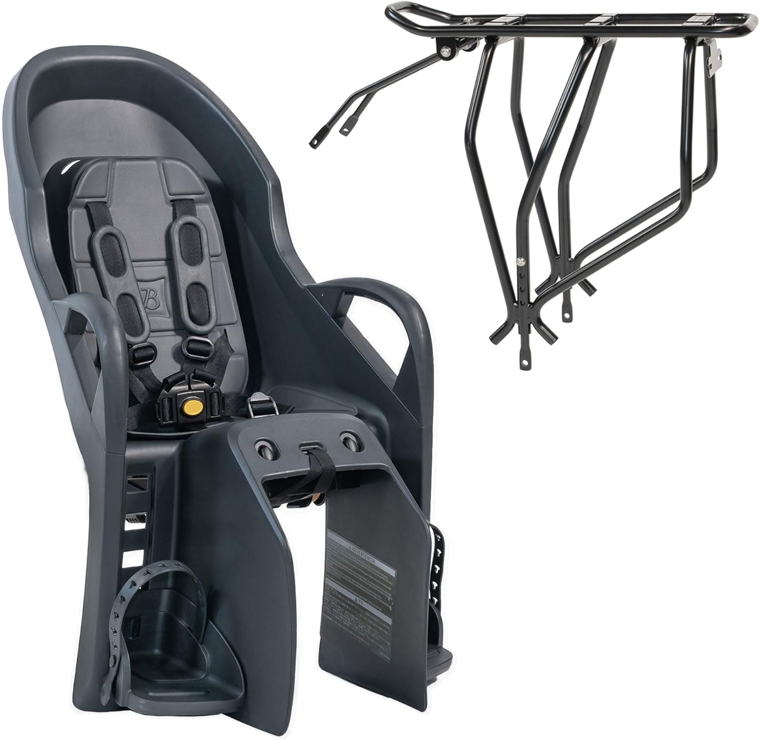 Dash RM Rack Mount Child Bike Seat for Comfortable Rides