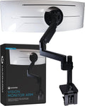 Pneumatic Ultrawide Monitor Arm Stand - Max 57, 44 lbs - ULTRARM