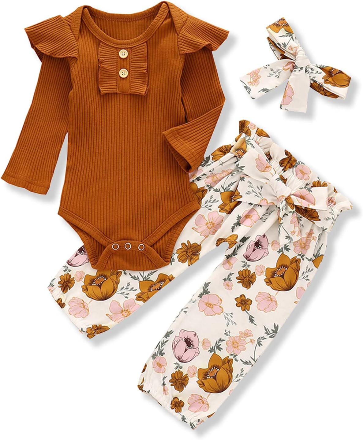 Adorable Baby Girl Outfit Set by Kislio