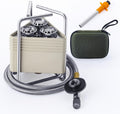 8000W Portable Propane Camping Stove - Stable & Wind-Resistant