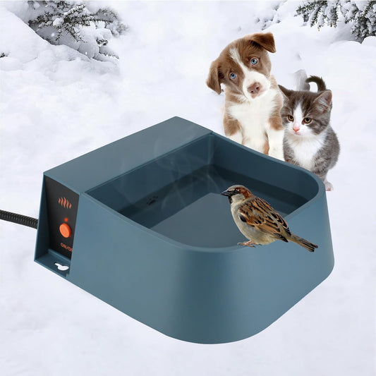 PETLESO Heated Dog Water Bowl - Winter Oasis!