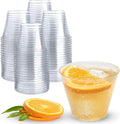 Prestee Pack of 400 Small Clear Plastic Cups - Sturdy 5oz Party Cups